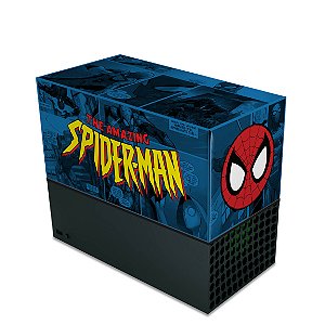 Capa Xbox Series X Anti Poeira - Homem-Aranha Spider-Man Comics