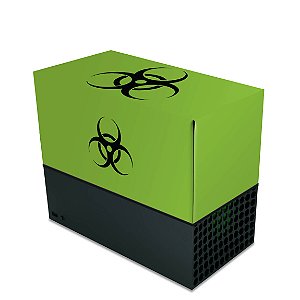 Capa Xbox Series X Anti Poeira - Biohazard Radioativo