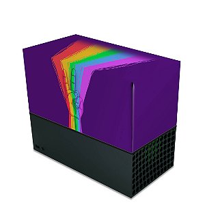 Capa Xbox Series X Anti Poeira - Rainbow Colors Colorido