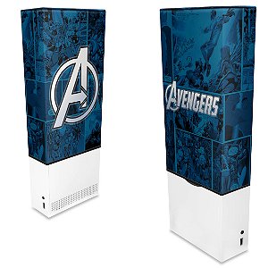 Capa Xbox Series S Anti Poeira - Avengers Vingadores Comics