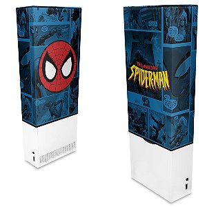 Capa Xbox Series S Anti Poeira - Homem-Aranha Spider-Man Comics