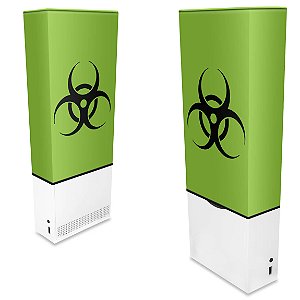 Capa Xbox Series S Anti Poeira - Biohazard Radioativo