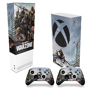KIT Xbox Series S Capa Anti Poeira e Skin - Call of Duty Warzone