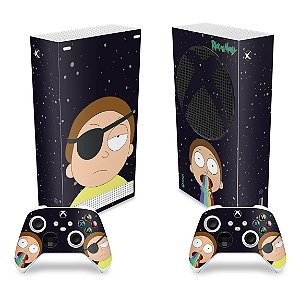 Skin Xbox Series S - Morty Rick And Morty