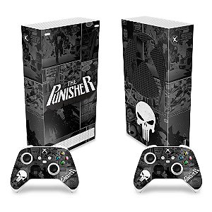 Skin Xbox Series S - The Punisher Justiceiro Comics