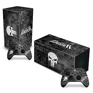Skin Xbox Series X - The Punisher Justiceiro Comics