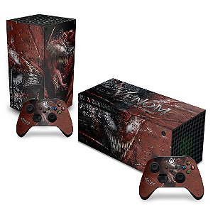Skin Xbox Series X - Venom Tempo de Carnificina