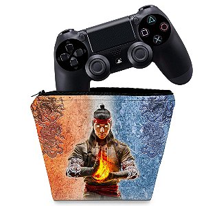 Capa PS4 Controle Case - Mortal Kombat 1