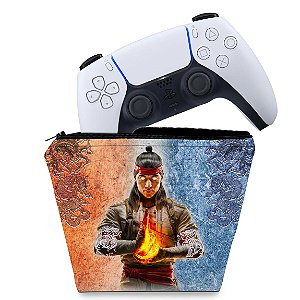 Capa PS5 Controle Case - Mortal Kombat 1