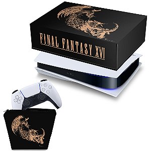 KIT PS5 Capa e Case Controle - Final Fantasy XVI Edition