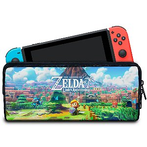 Case Nintendo Switch Bolsa Estojo - Zelda Link's Awakening