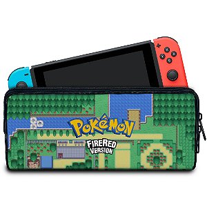 Case Nintendo Switch Bolsa Estojo - Pokemon Firered
