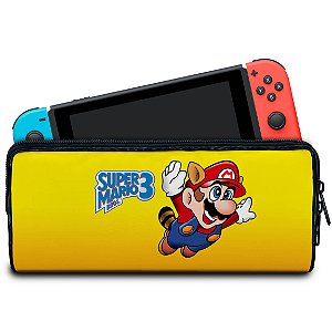 Case Nintendo Switch Bolsa Estojo - Super Mario Bros 3