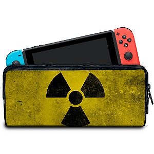 Case Nintendo Switch Bolsa Estojo - Radioativo