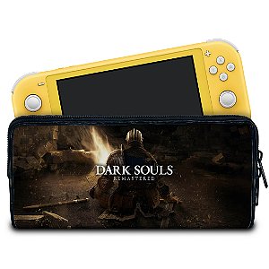 Case Nintendo Switch Lite Bolsa Estojo - Dark Souls Remastered