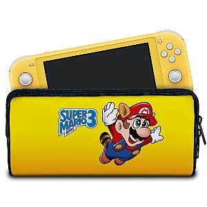 Case Nintendo Switch Lite Bolsa Estojo - Super Mario Bros 3