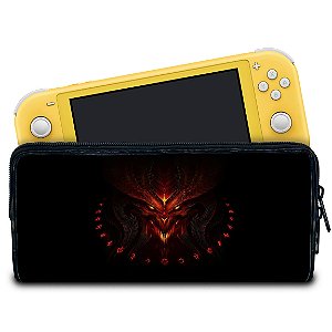 Case Nintendo Switch Lite Bolsa Estojo - Diablo Iii