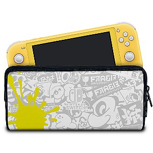 Case Nintendo Switch Lite Bolsa Estojo - Splatoon 3 Special