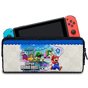 Case Nintendo Switch Bolsa Estojo - Super Mario Bros. Wonder