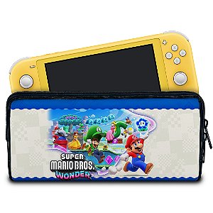 Case Nintendo Switch Lite Bolsa Estojo - Super Mario Bros. Wonder