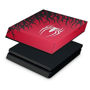 PS4 Slim Capa Anti Poeira - Spider-Man Homem Aranha 2 Edition
