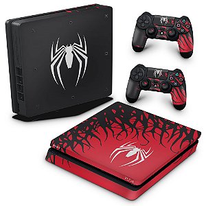 PS4 Slim Skin - Spider-Man Homem Aranha 2 Edition