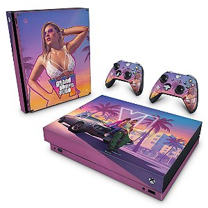 Xbox One X Skin - GTA 6 VI