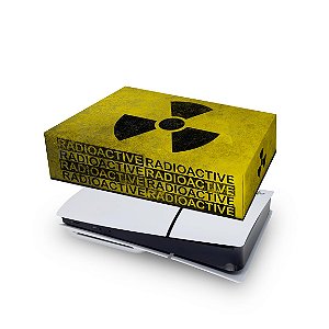 PS5 Slim Capa Anti Poeira - Radioativo