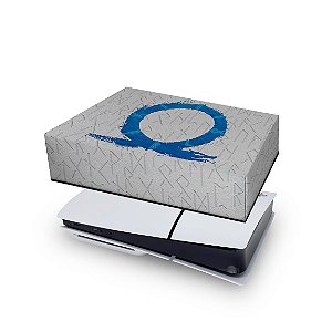 PS5 Slim Capa Anti Poeira - God Of War Ragnarok