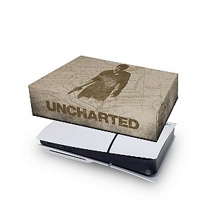 PS5 Slim Capa Anti Poeira - Uncharted