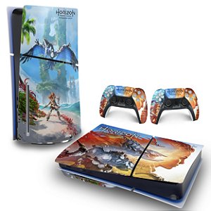 Skin PS5 Slim Horizontal - Horizon Forbidden West