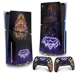 Skin PS5 Slim Vertical - Gotham Knights