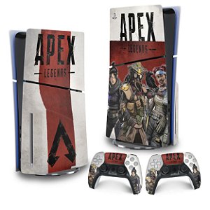 Skin PS5 Slim Vertical - Apex Legends