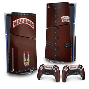 Skin PS5 Slim Vertical - The Warriors