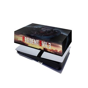 PS5 Pro Capa Anti Poeira Horizontal - Resident Evil 3 Remake