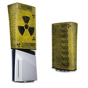 PS5 Pro Capa Anti Poeira Vertical - Radioativo
