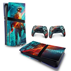 Skin PS5 Pro Horizontal - Battlefield 2042