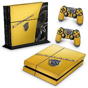 Ps4 Fat Skin - Camaro - Transformers