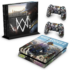 Ps4 Fat Skin - Watch Dogs 2