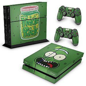 PS4 Fat Skin - Pickle Rick and Morty