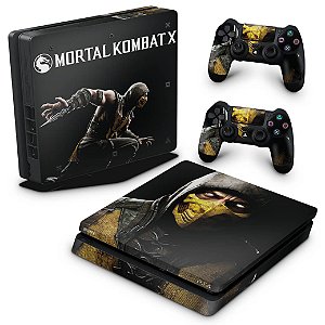 PS4 Slim Skin - Mortal Kombat X