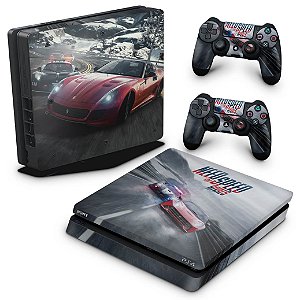 PS4 Slim Skin - Need for Speed Rivals