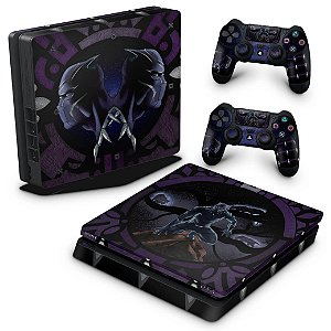 PS4 Slim Skin - Pantera Negra