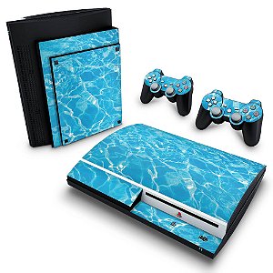 PS3 Fat Skin - Aquático Água