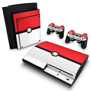 PS3 Fat Skin - Pokemon Pokebola