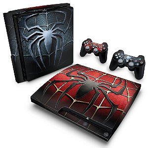 PS3 Slim Skin - Spider Man - Homem Aranha