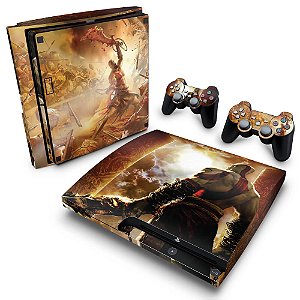 PS3 Slim Skin - God of War 2