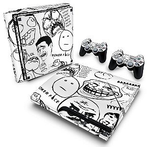 PS3 Slim Skin - Memes