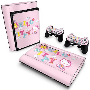 PS3 Super Slim Skin - Hello Kitty