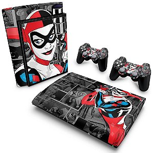 PS3 Super Slim Skin - Arlequina Harley Quinn